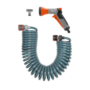 Gardena 10M Spiral Hose Set