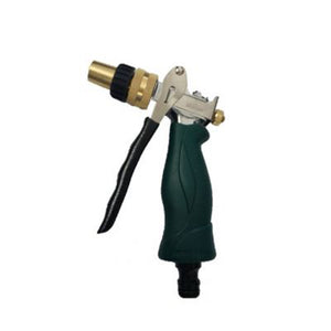 HR Products Green Handle Adjustable Hose Pistol Gun