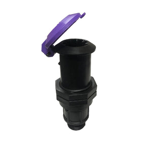 HR Products Lilac Plastic Quick Coupling Valve (QCV)