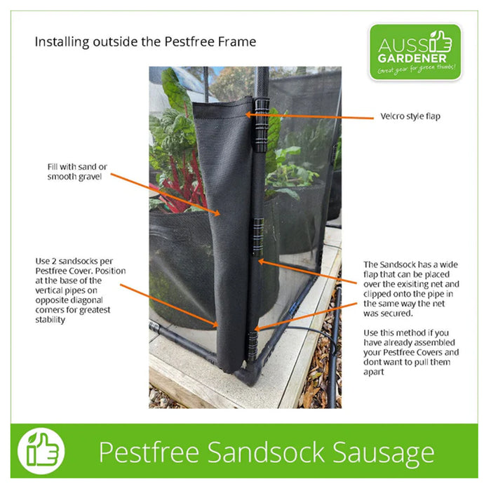 Aussie Gardener Pestfree Sandsock Sausage 2 Pack