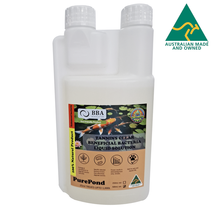 PurePond Tannins Clear Beneficial Bacteria