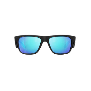 Safestyle Fusions Matte Black Frame Mirror Blue Polarised Lens