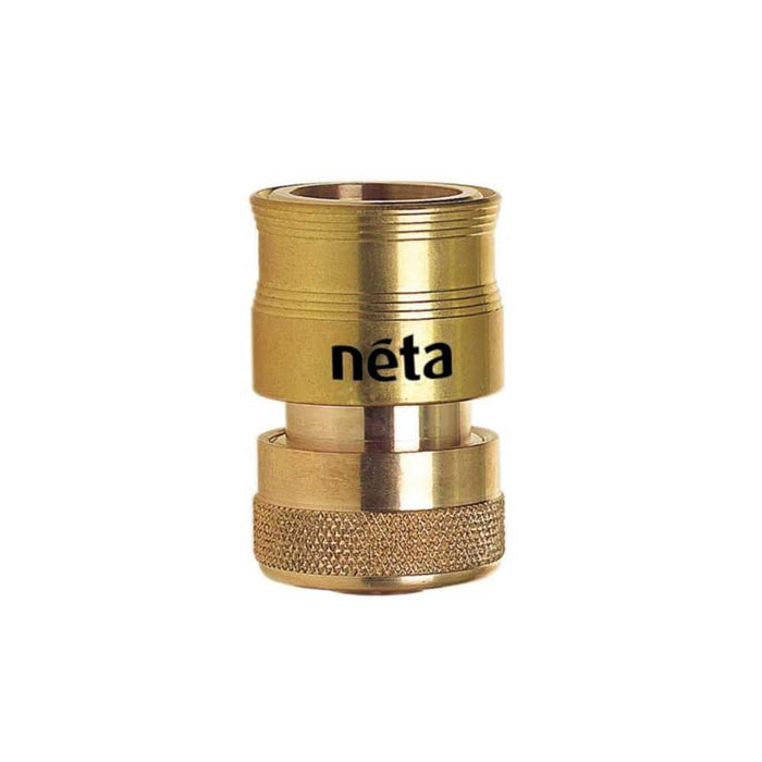 Neta Brass Click On to Hose Adaptor