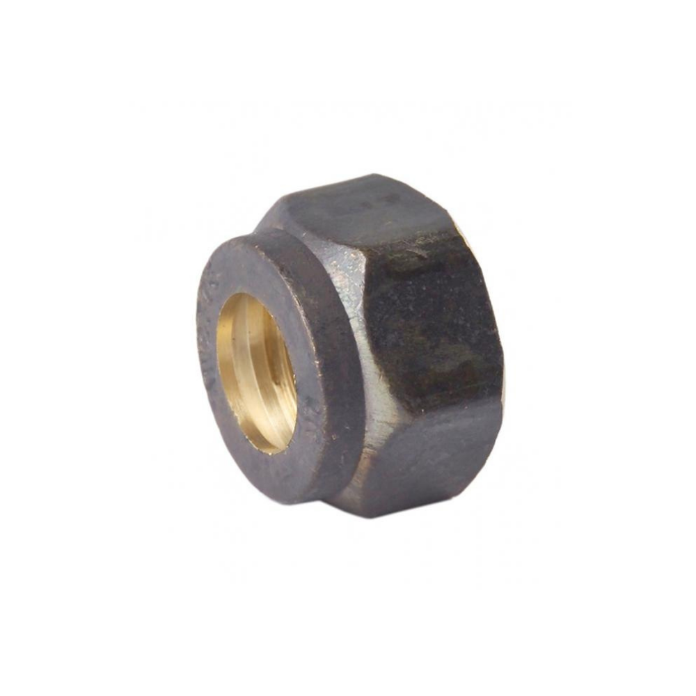 3/8 x 1/2 Brass Compression Coupling - Warren Pipe and Supply