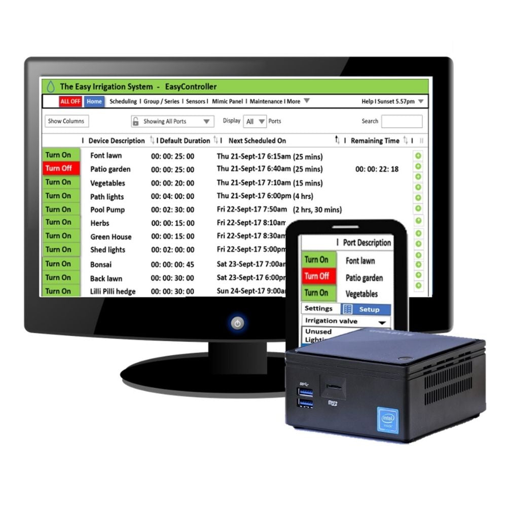 Smart Irrigation, Automatic Watering, Wifi Reticulation Controllers ...