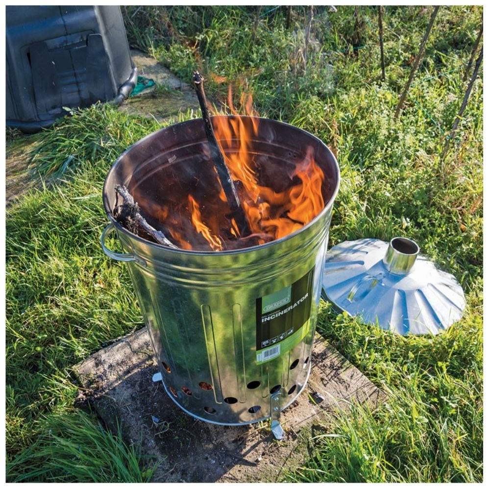 fire bin galvanized incinerator - Household garden portable