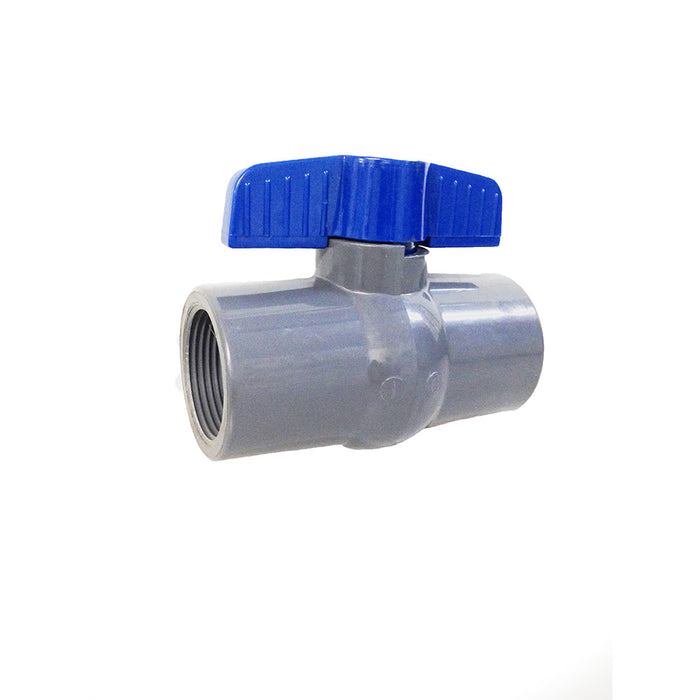 PVC Threaded Ball Valves (Blue Handle) - Dural Irrigation