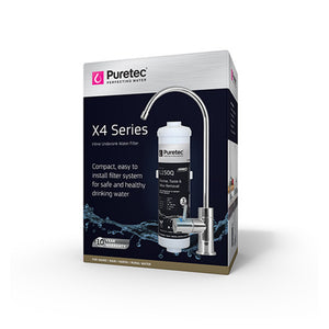Puretec X4 Series Undersink Inline System